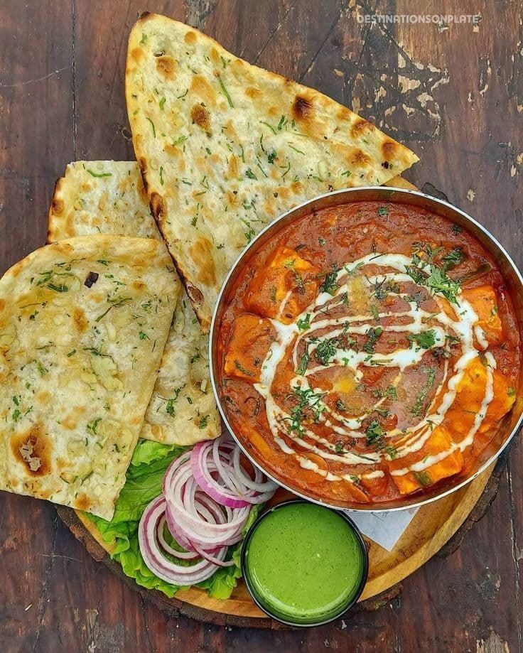 Butter Chicken with Naan